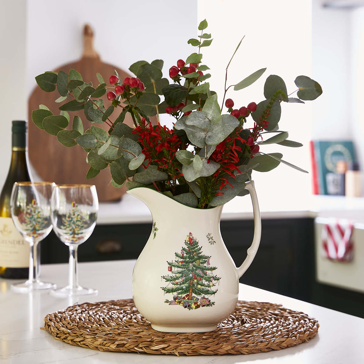 Christmas Tree Pitcher/Jug image number null